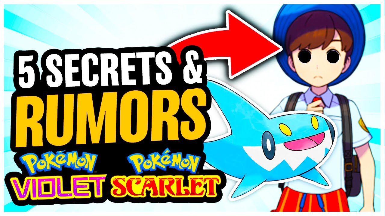 5 SECRETS & RUMORS for Pokemon Scarlet and Violet (Pokemon News)