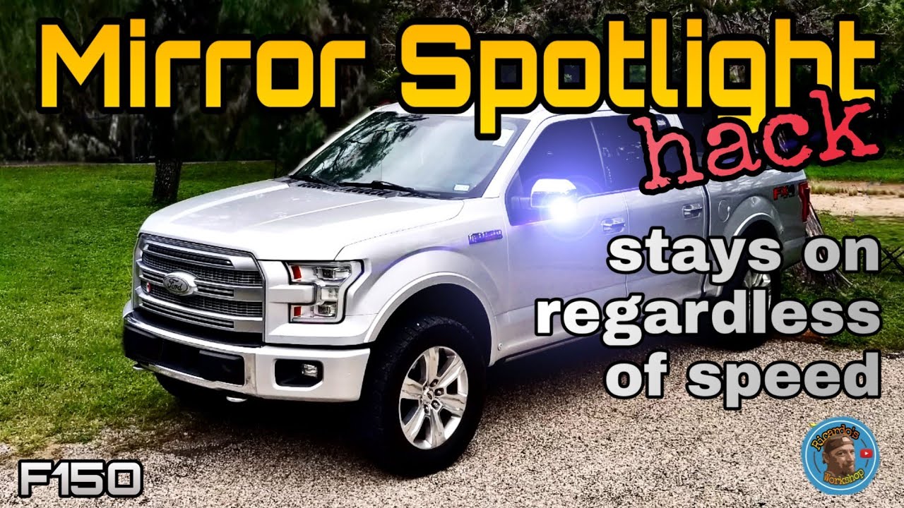 Spotlight mirror mod in ford f150