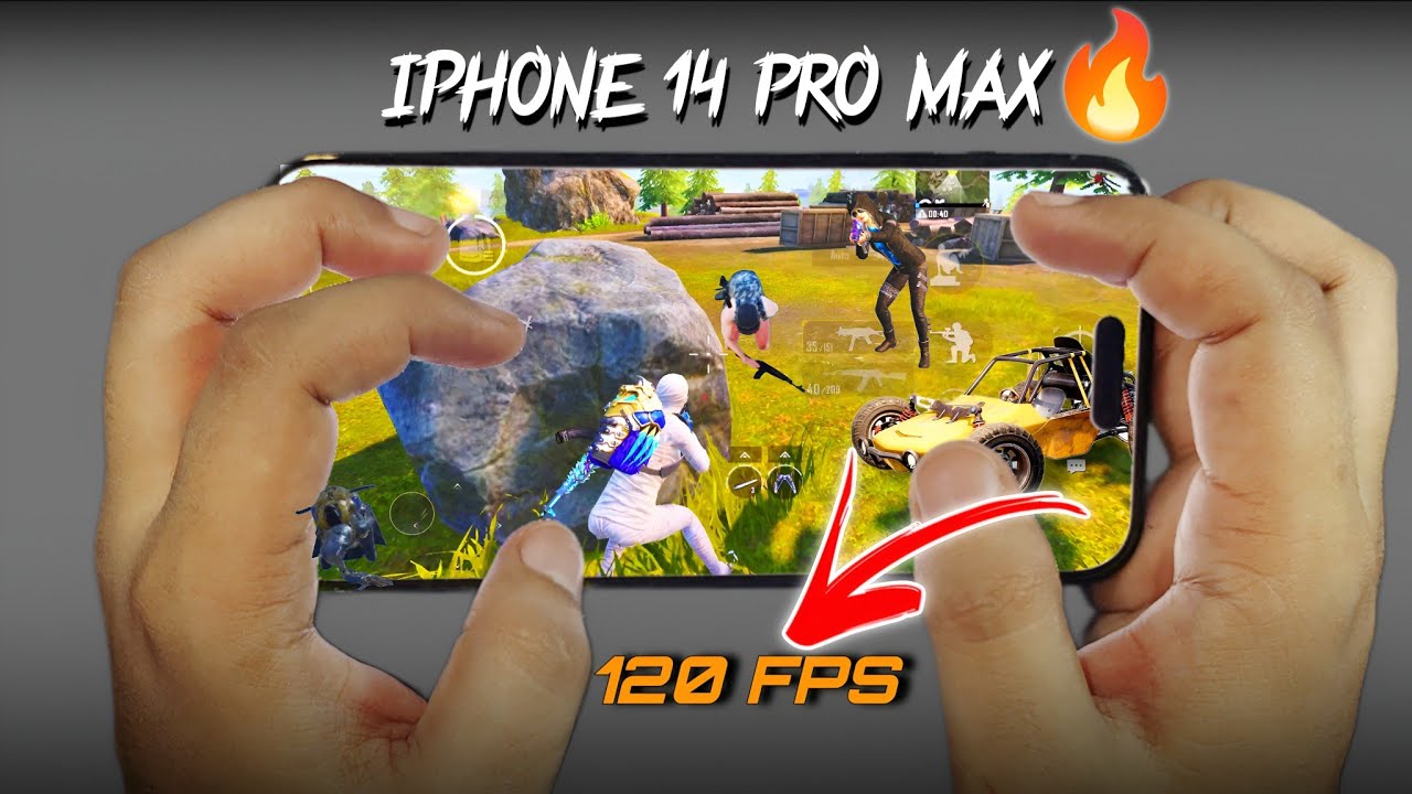 iPhone 14 Pro Max 120 FPS😍 | 6 Finger Claw | Aggressive handcam Gameplay
