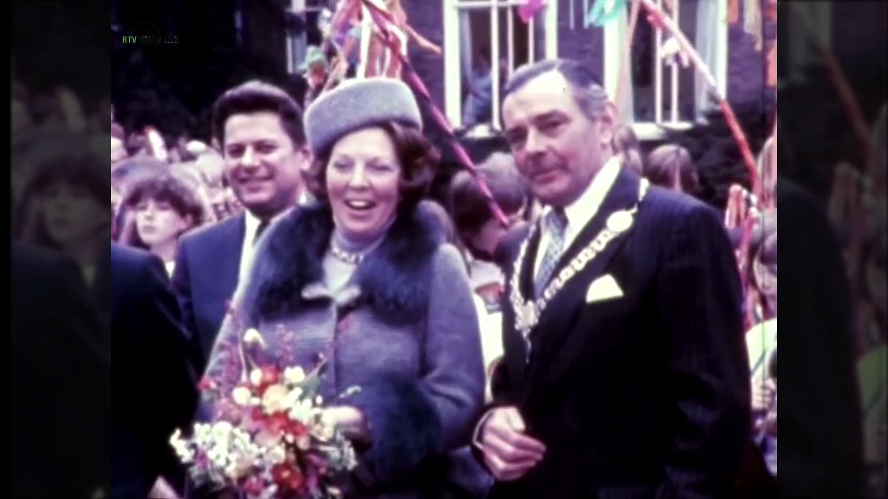 Opening gemeentehuis Ridderkerk 1980 bij RTV-Ridderkerk