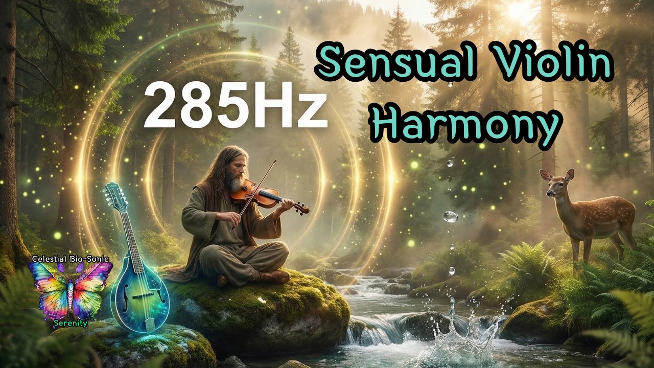 285Hz Tissue restoration | Violin & Electronic Mandolin Resonance