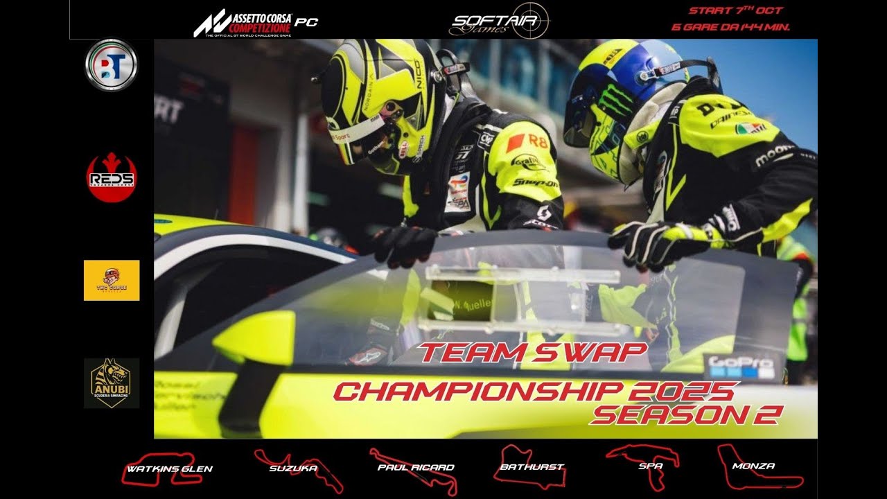 TEAM SWAP CHAMPIONSHIP 2025 - SUZUKA - GARA2