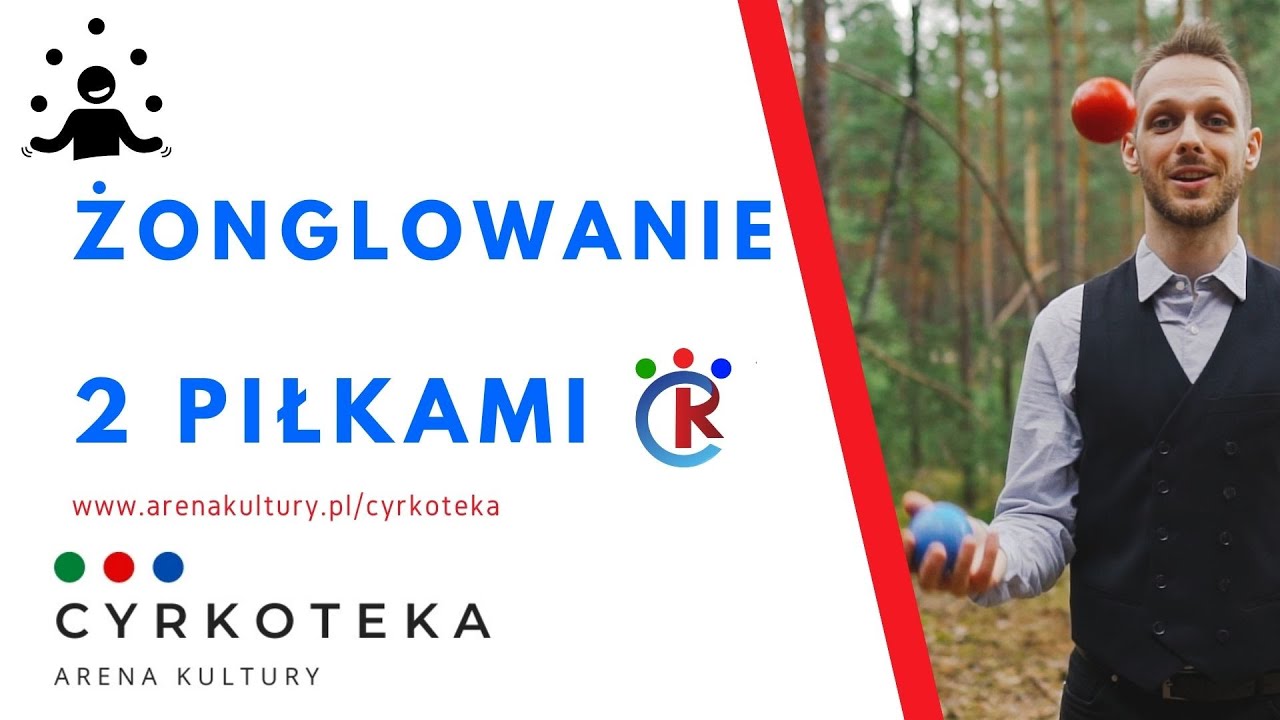 Żonglowanie dwiema piłkami - Projekt edukacyjny CYRKOTEKA
