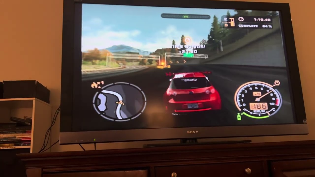 Need For Speed Most Wanted PS2 Tollbooth Time Trial 1 