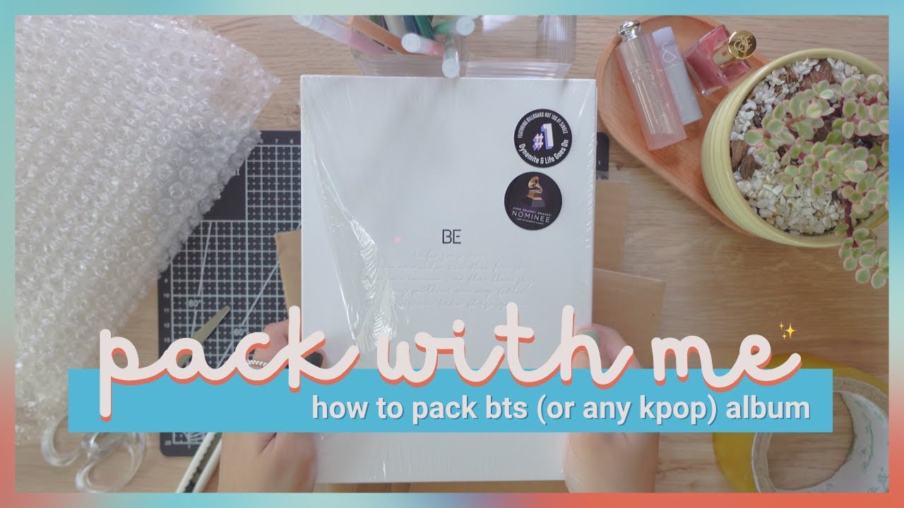 how to pack sold BTS or any kpop album | pack with me (philippines) 📦✨〰️ all things kyot 🤍