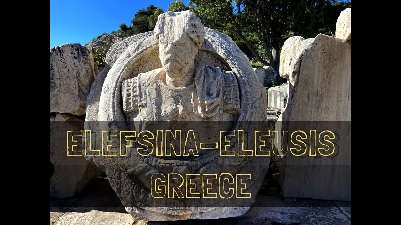 Eleusis the Greek antique part of Elefsina