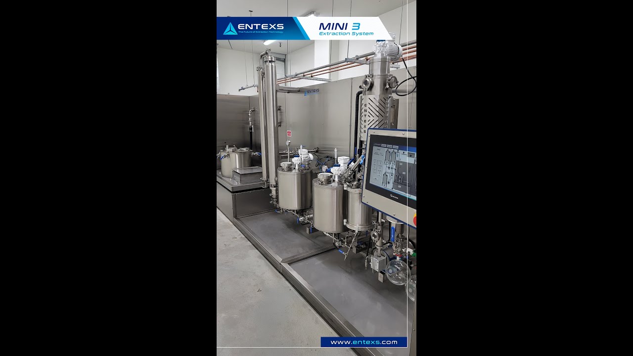ENTEXS Corporation MINI 3 Ethanol Extraction System Walkthrough Video