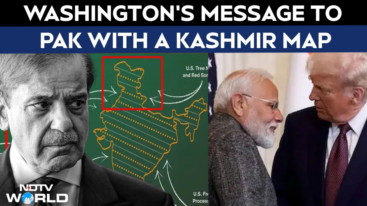 In India-US Trade Deal Framework, Washington's Message To Pak With A Kashmir Map