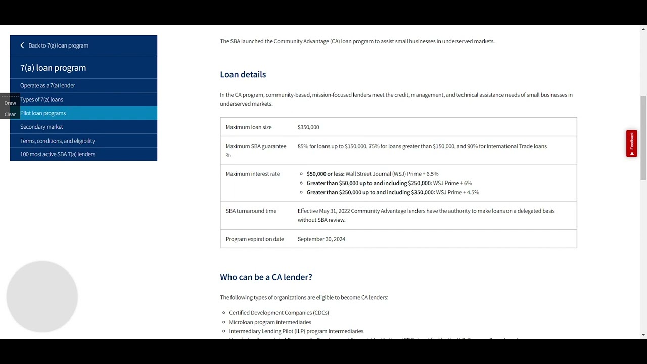 SBA Launches A $350,000 Community Advantage (CA) Loan Program To Help Your Small Businesses