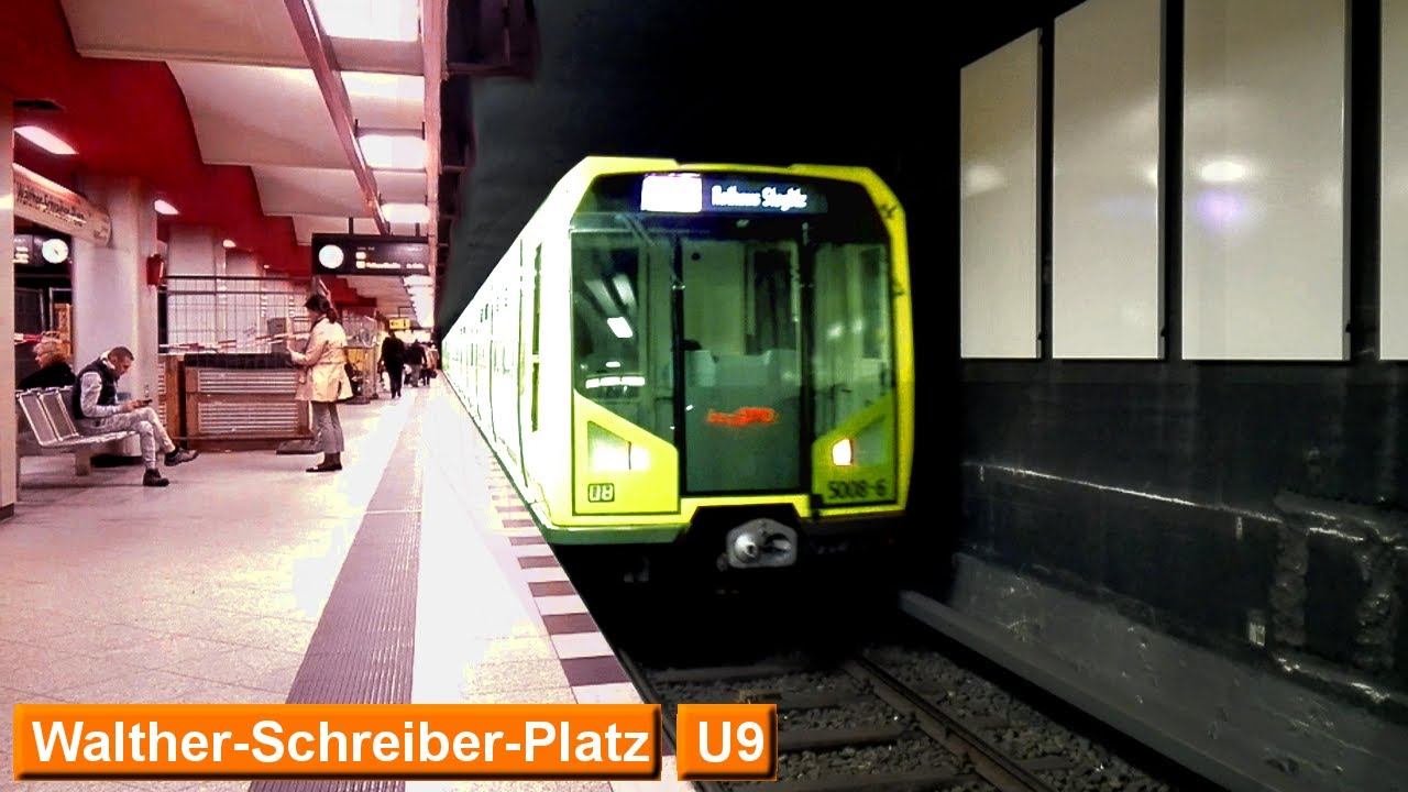 Walther-Schreiber-Platz U9 : Берлинский метрополитен ( BVG H - F74 )
