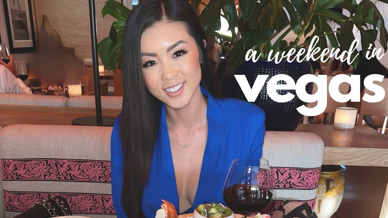 Vegas Travel Vlog  🎲♥️✨ | Hotel Review | Best Places to Eat in Vegas | Things to Do