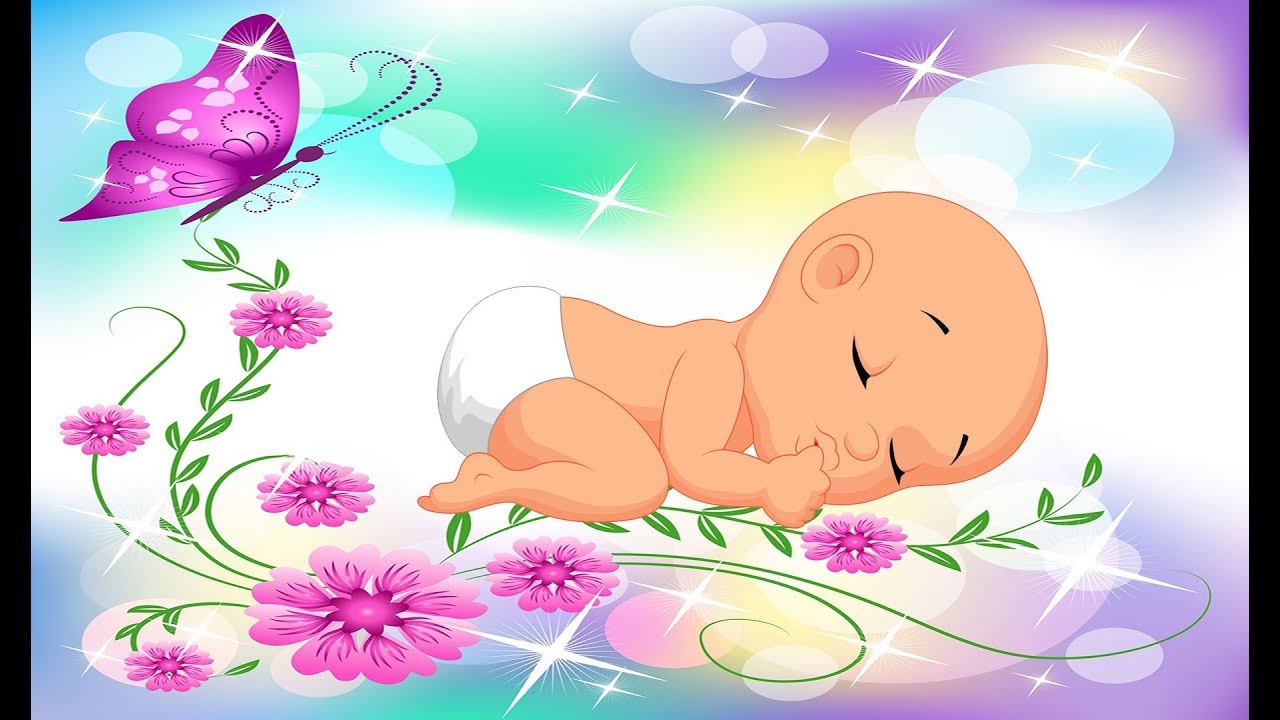 Música para Bebê Dormir ♫ ❤ Relaxante Animação com Borboletas ♫ ❤
