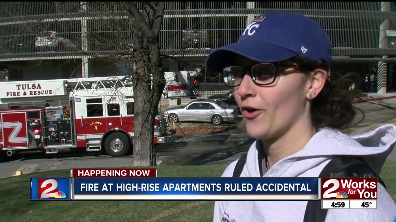 Fire at University Club Tower apartments ruled accidental