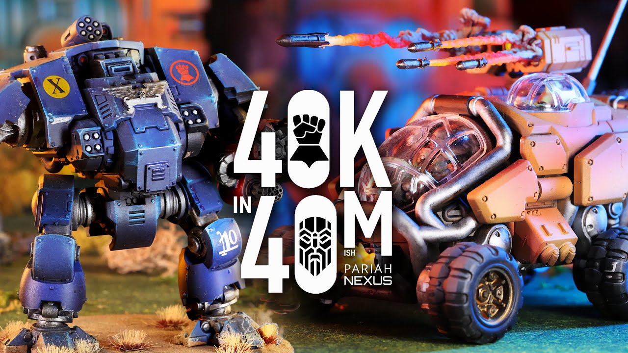 Space Marine Steve is Back to Face the Votann! Warhammer 40k in 40m