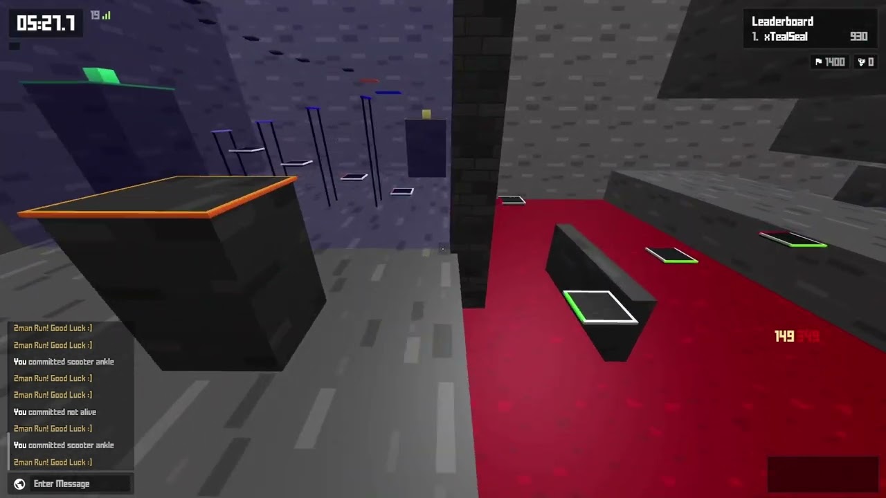 Lava Run Solo WR | Krunker