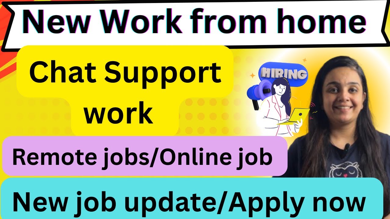 Work from home jobs 2025 | Chat support work | Typing Chat | Remote jobs 