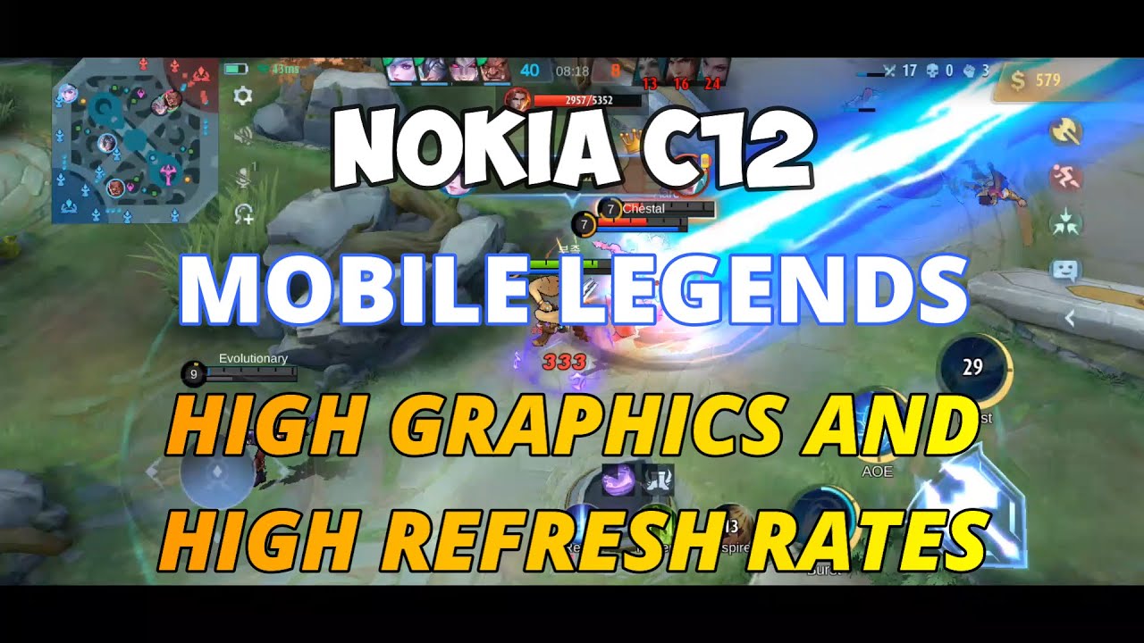 Mobile Legends in Nokia C12