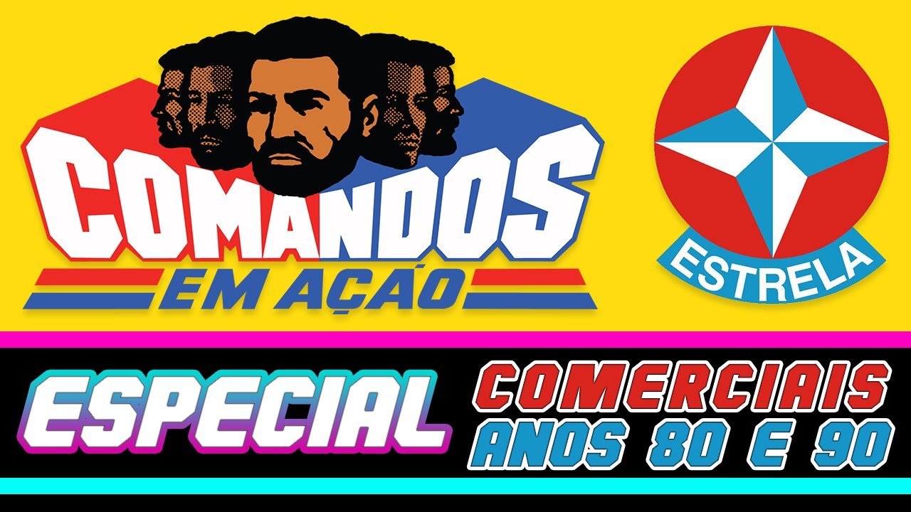 Comerciais Estrela - Comandos em Ação / Gi Joe (compilado)