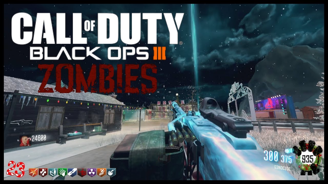 BLACK OPS 3 ZOMBIES YETI AL ATAQUE EN EL TALLER DE SANTA