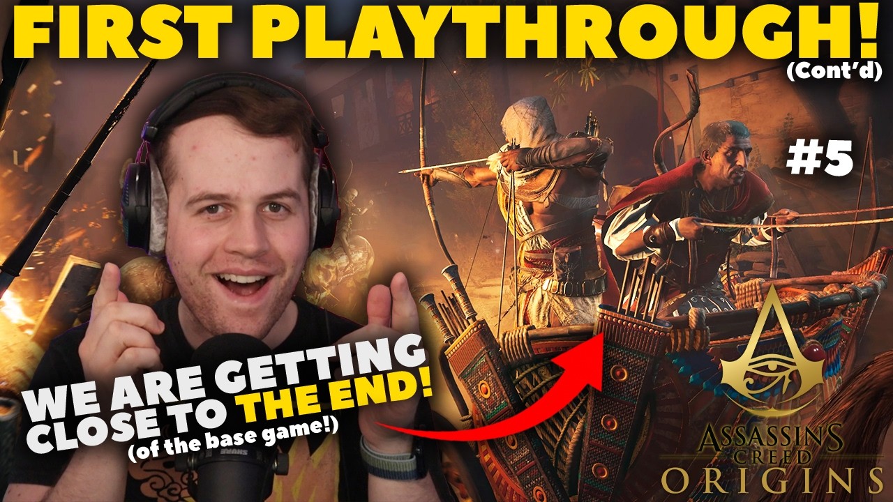 WE ARE THE MEDJAY OF EGYPT!! - Assassin's Creed Origins - 🏆100% Achievement Playthrough🏆 !clip !lurk