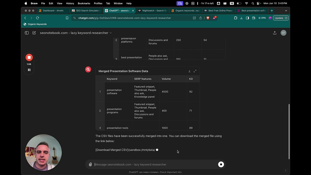 Lazy  Keyword Researcher