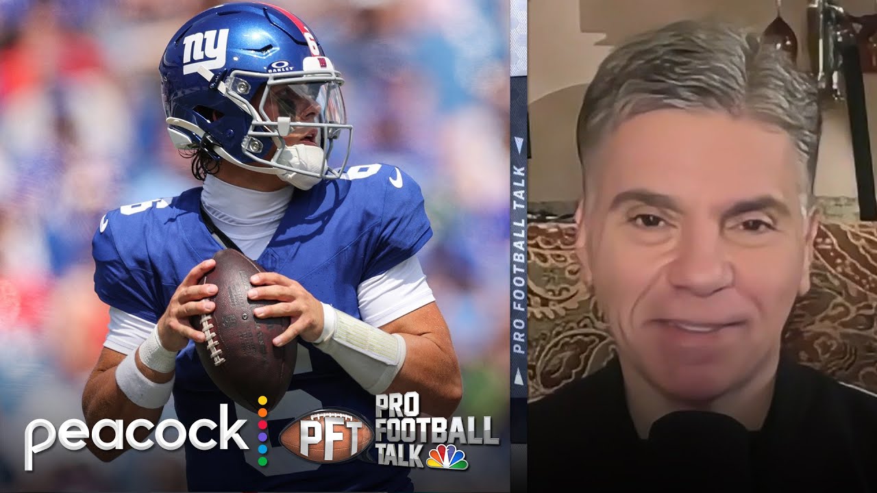 Rookie Jaxson Dart&rsquo;s presence &lsquo;makes the Giants better&rsquo; | Pro Football Talk | NFL on NBC