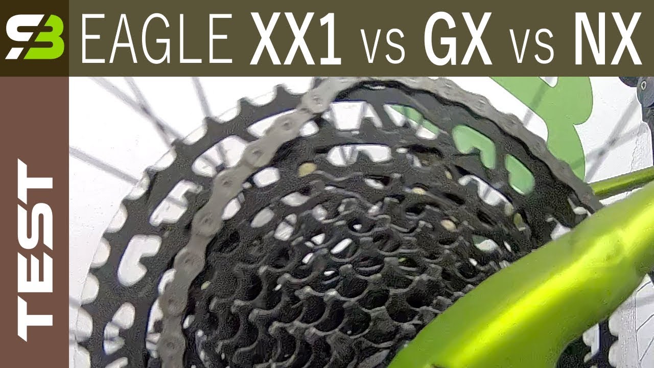 Orzeł, czy reszta? Porównanie napędów Sram XX1, GX i NX Eagle. 240 kl/s