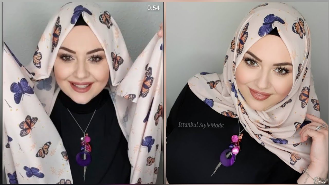 HARİKA Şal Bağlama Modelleri iş & üniversite için