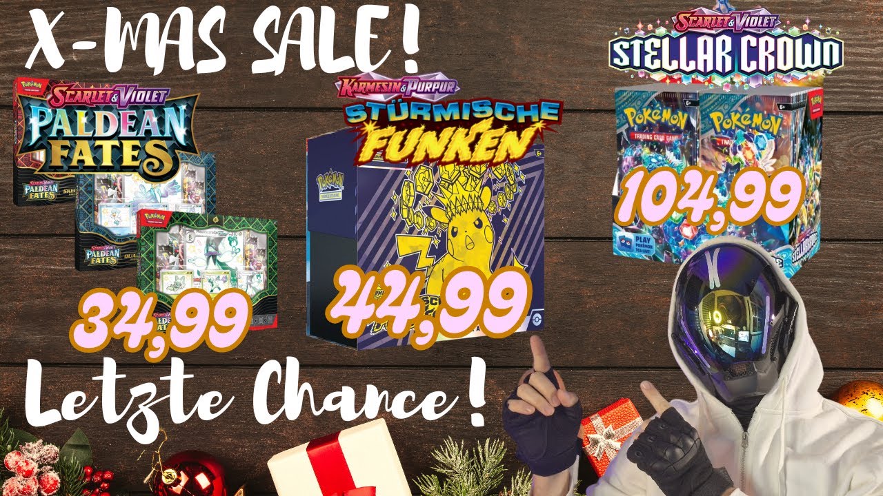 🎄 Krasser X-MAS Pokemon SALE mit Giveaway! Deine letzte Chance vor Weihnachten