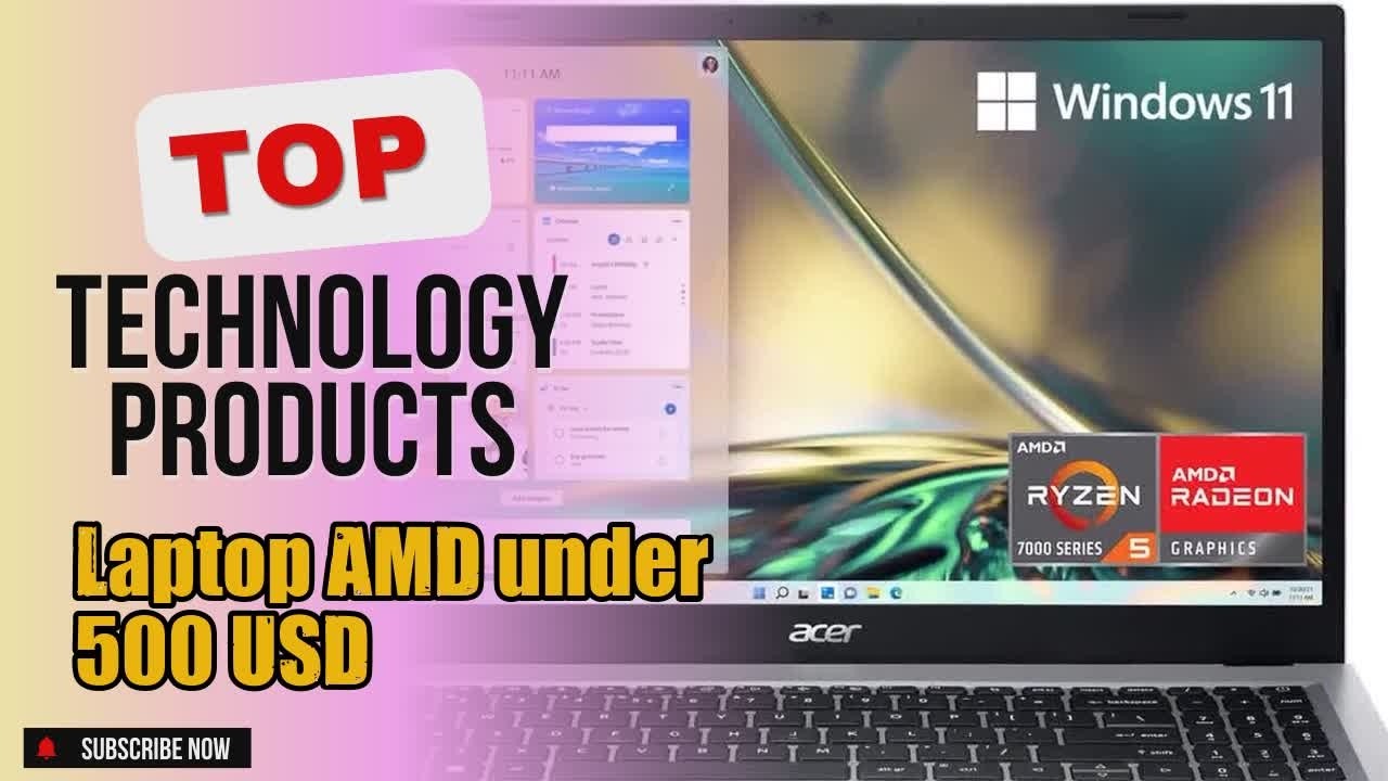 Top 5 Technology products about Laptop AMD under 500 USD Popular of NOW
