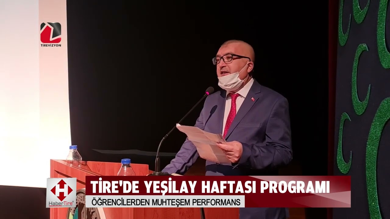 Tire’de Yeşilay Haftası kutlandı