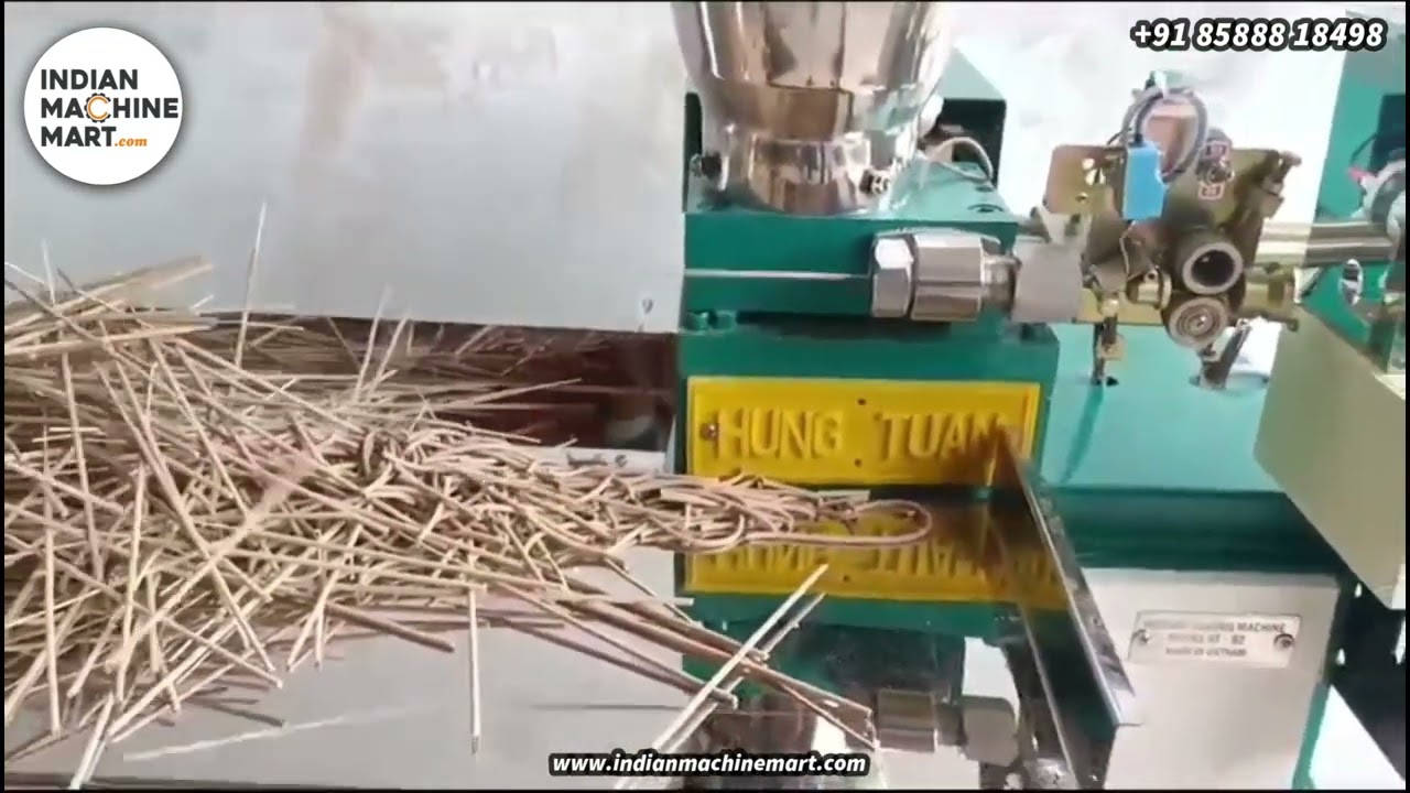 Automatic Agarbatti Making Machine | High-Speed Demo by Indian Machine Mart