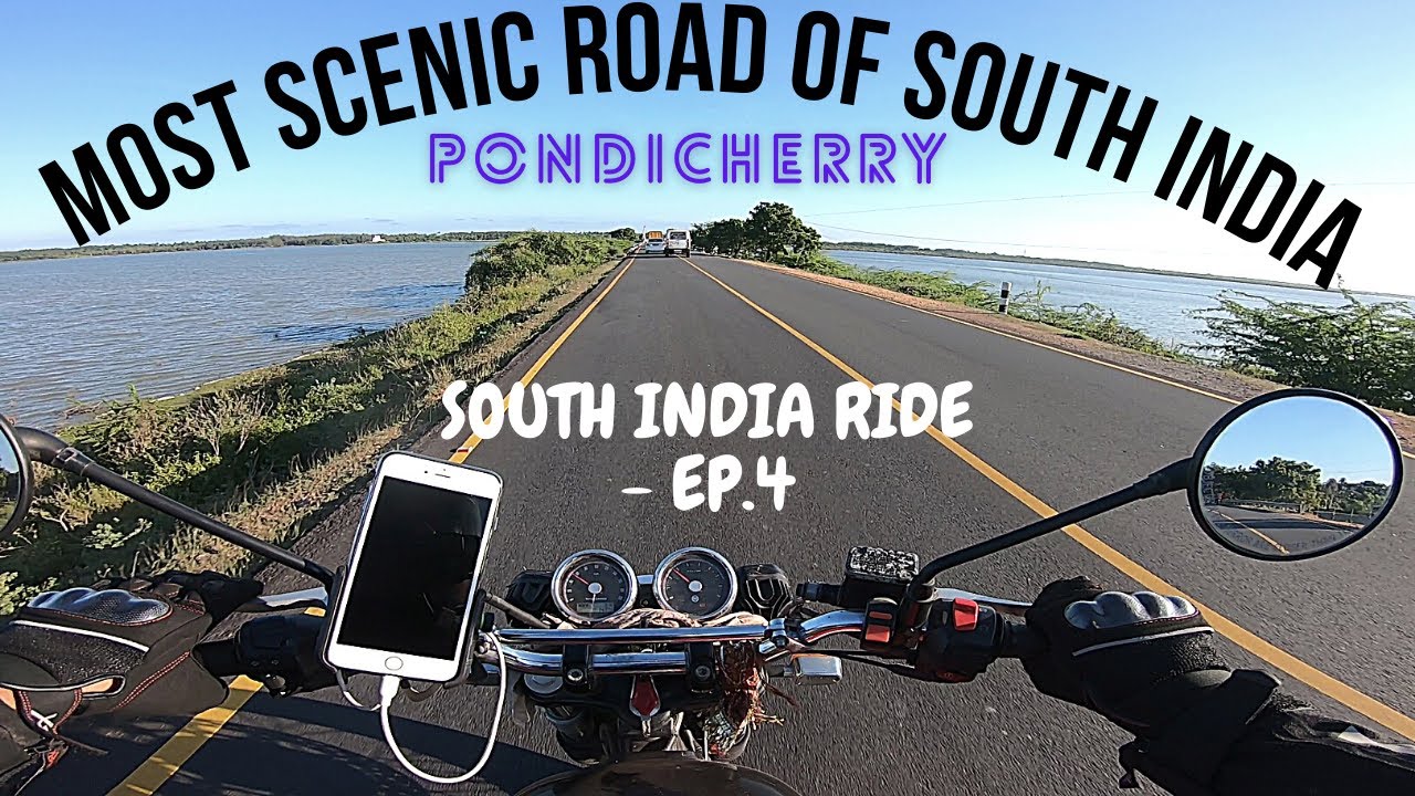 Pondicherry solo bike trip | Chennai to Pondicherry |Ep.4 South India ride|via ECR (East Coast Road)