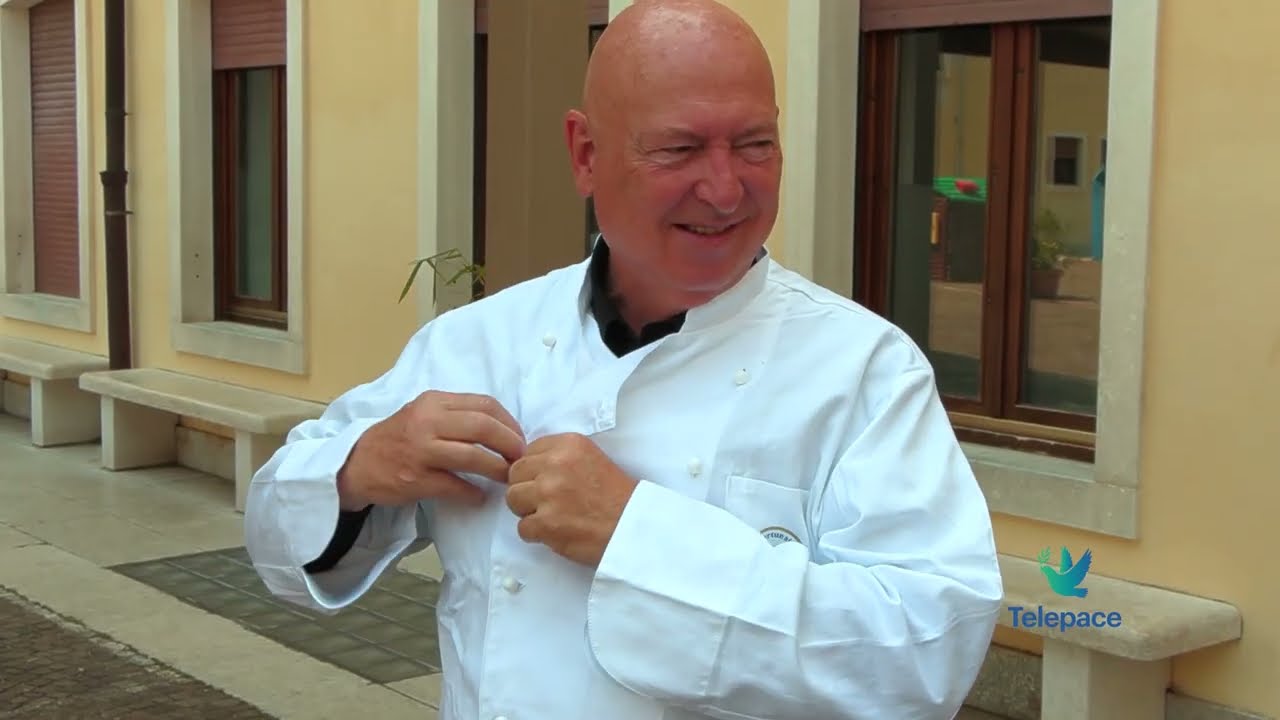 Lo chef Bruno Serato all'Istituto Gresner di Verona