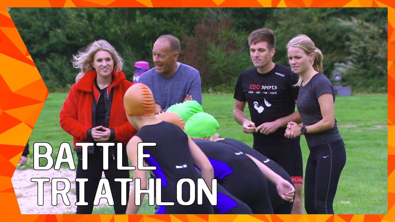 Battle Triathlon met Edo van der Meer en Iris Dijkstra | Zappsport