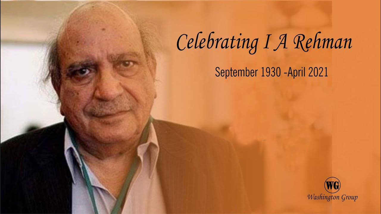 Celebrating I A Rehman