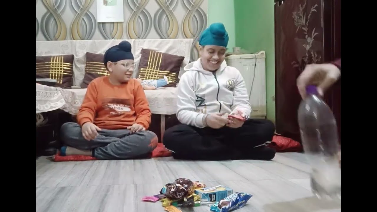 Flip the bottle challenge (brother edition) @deepjas1313