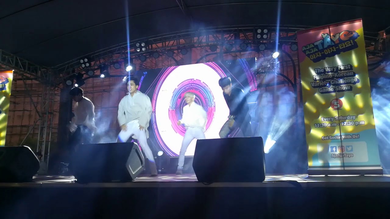 SB19 performs BTS remix songs @ Aja Aja Tayo Mall Tour in Veniece Grand Canal