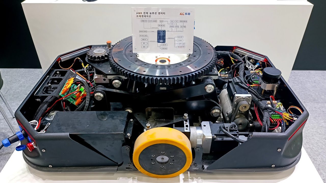 Compilation of Industrial Autonomous Mobile Robots (AMR) at Robot World 2023 - Kintex Korea