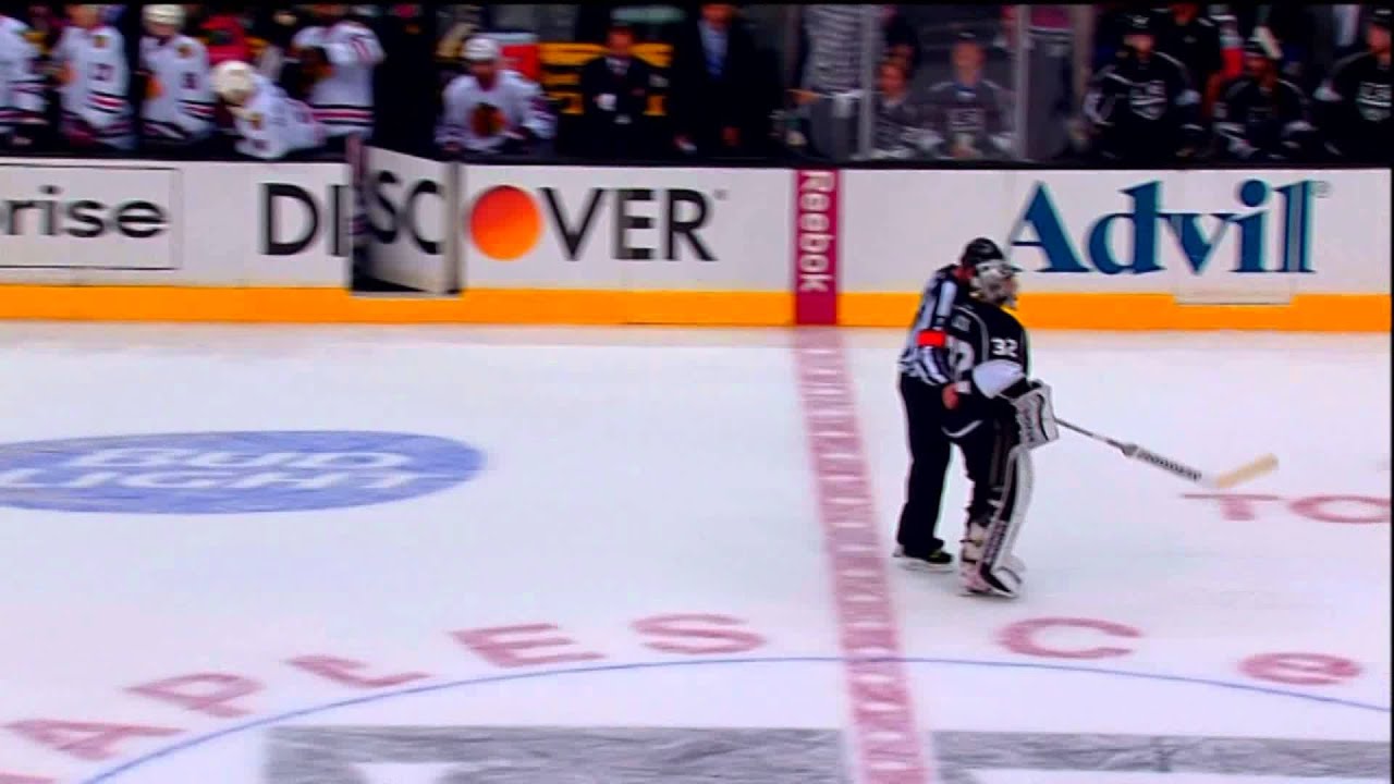 Bob Cole's Great call on the Jonathan Quick and Corey Crawford Standoff