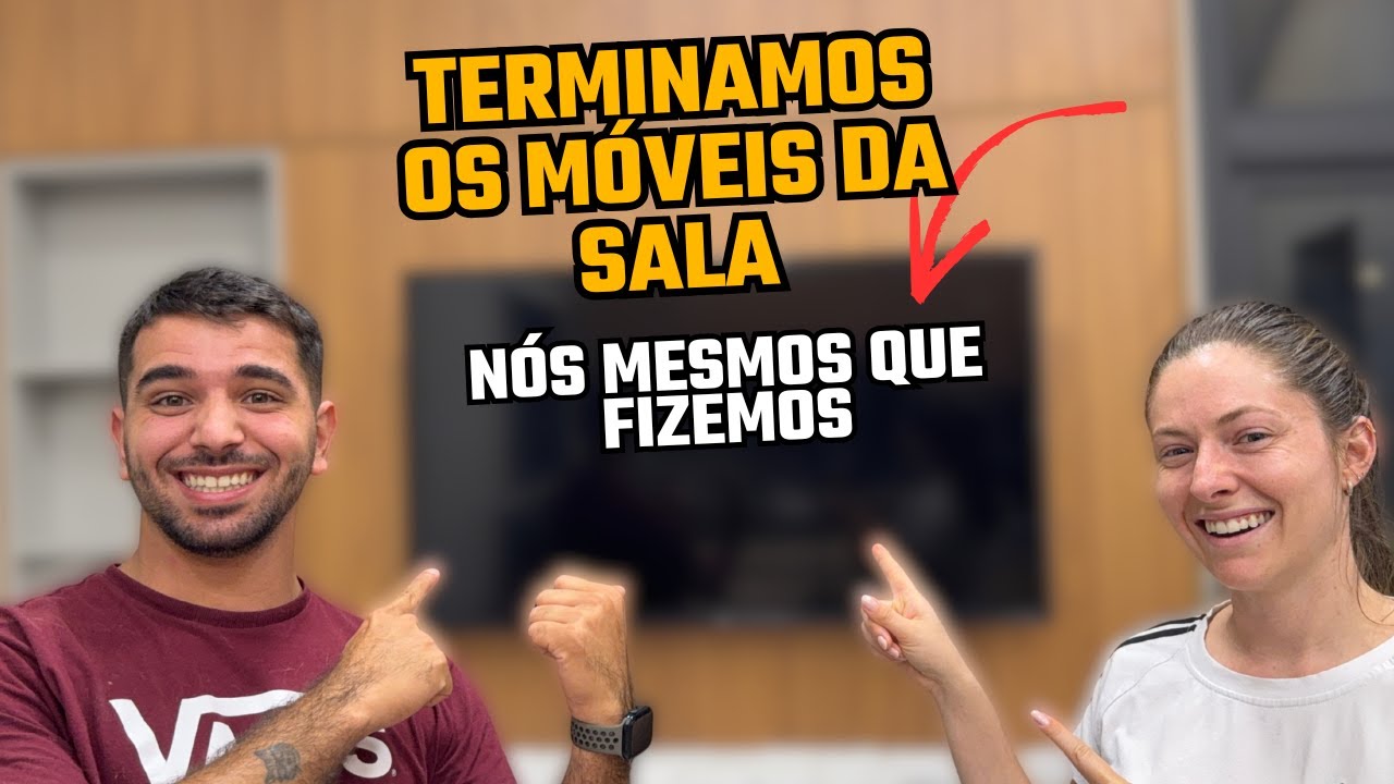 FAZENDO NOSSOS PRÓPRIOS MÓVEIS DA SALA DO ZERO