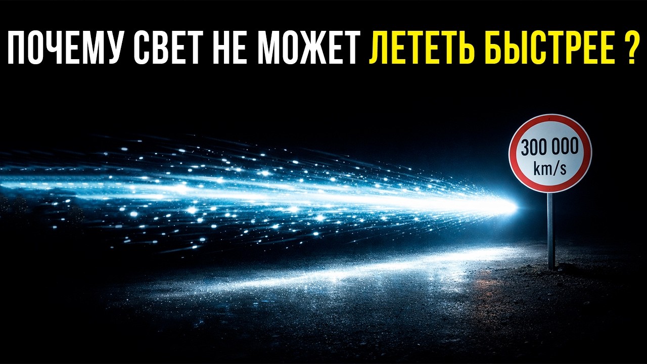 Почему СВЕТ не может ЛЕТЕТЬ БЫСТРЕЕ? 💤Лекция для сна 💤 СОН ЗА 5 МИНУТ