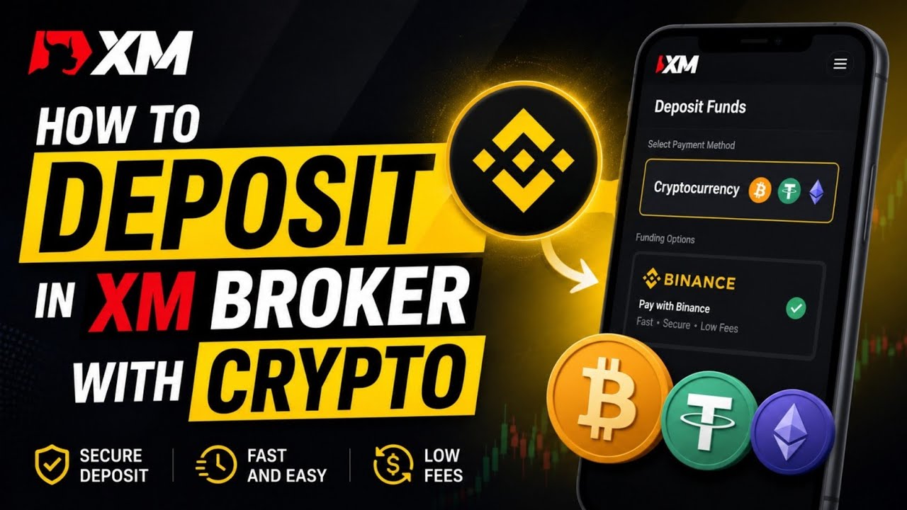How To Deposit In XM Broker Uning Crypto | How To Deposit In XM Using Binance