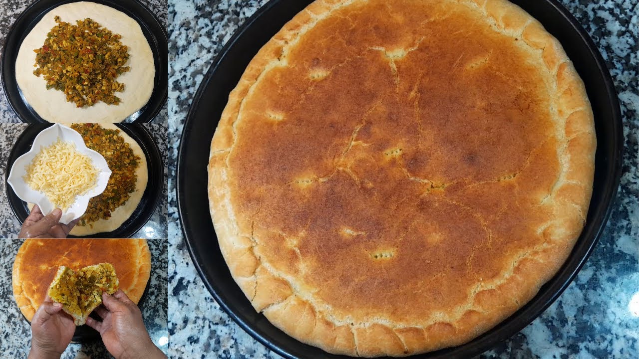 خبزة معمرة بحشوة متماسكة وبعطرية 🇲🇦 متميزة بدون بيض ولا اضافات الطريقة بالتفصيل 