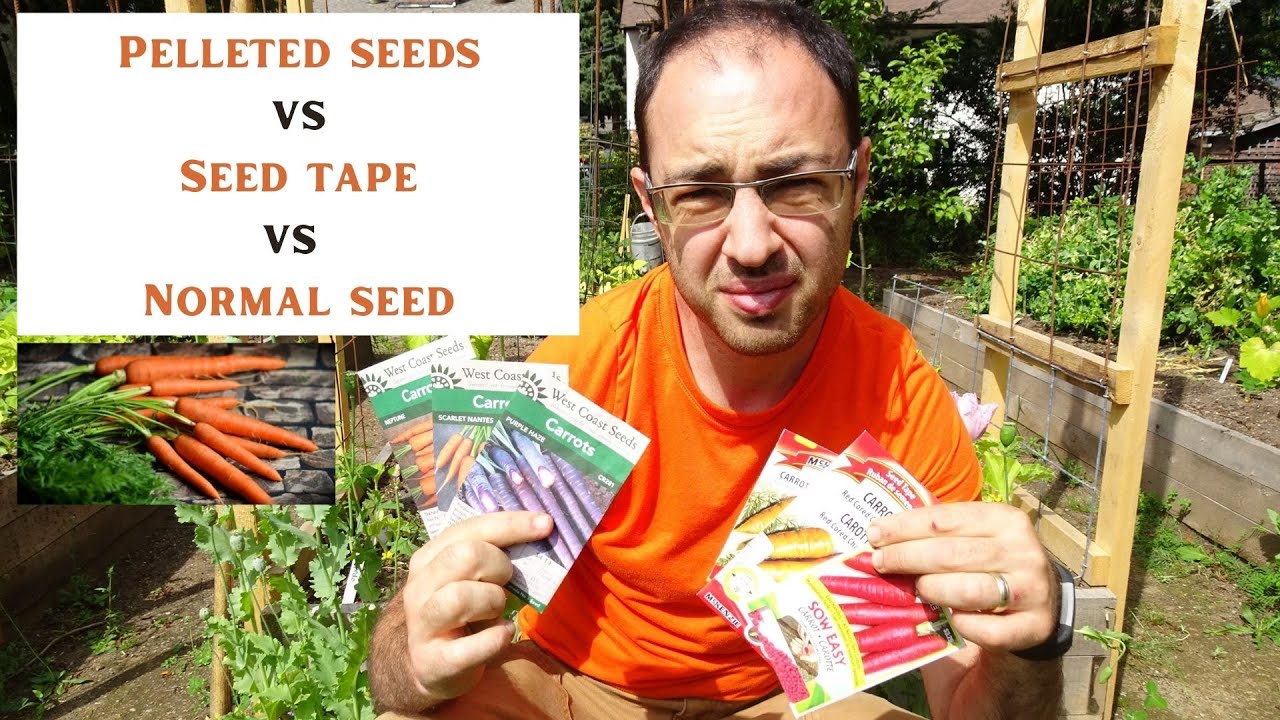 Is using pelleted and carrot seed tape really worth it?