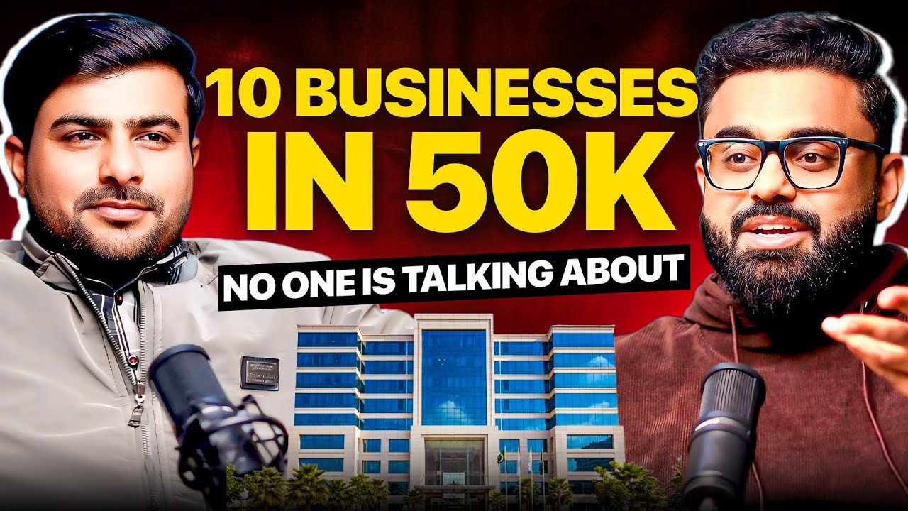 How to Start a Business with 50K | High Profit Margin Ideas Pakistan | Masood Awan Podcast