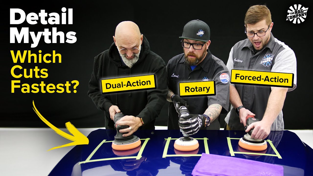 What Will BURN THROUGH First? (Dual Action, Rotary or Forced-Action) | DETAIL MYTHS DEBUNKED