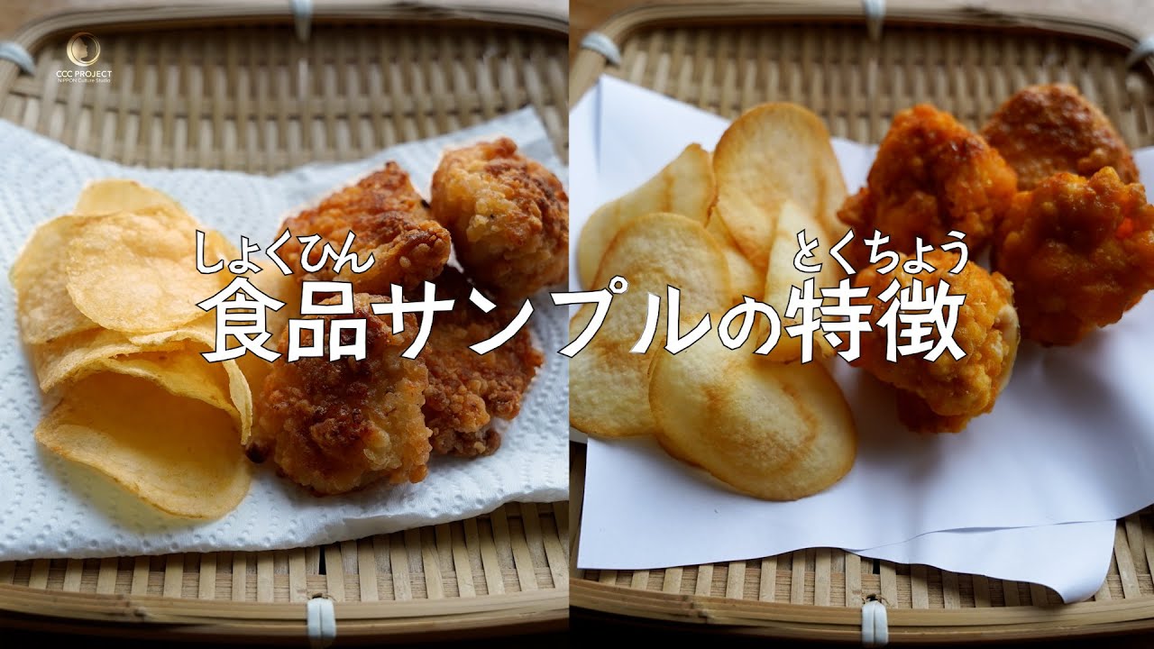 食品サンプル（3/7）食品サンプルの特徴