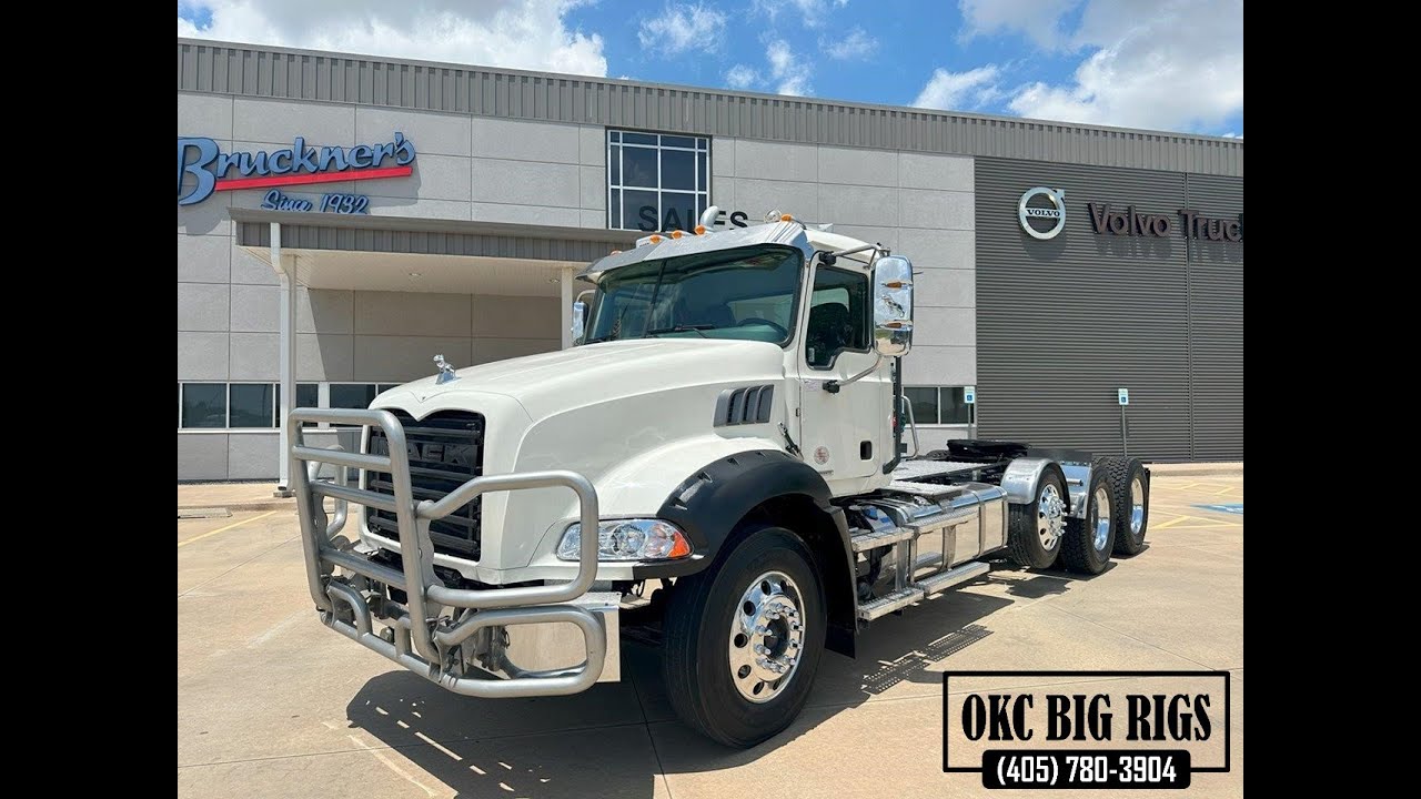 *SOLD* Tri Axle 2020 Mack Granite GR64BT Day Cab with 292k Miles  - B0056P - $109,900.00