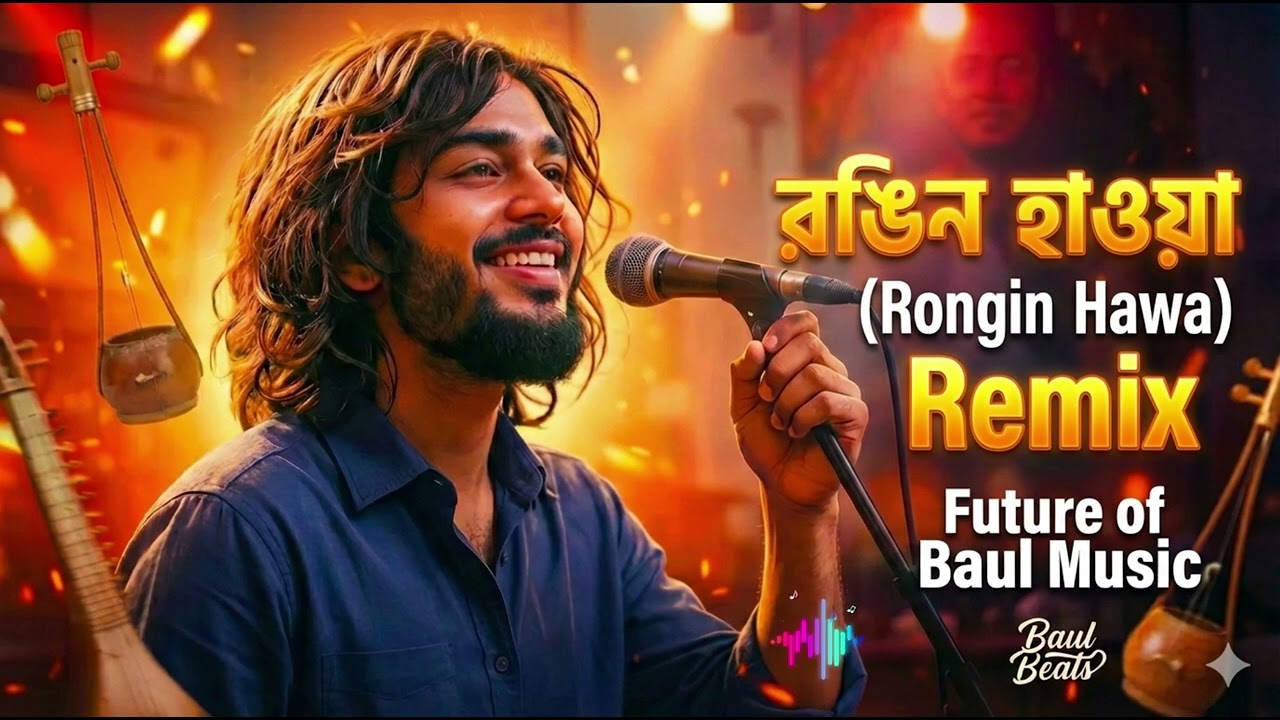 রঙিন হাওয়া Rongin Hawa Remix - New Bangla Folk Fusion 2026 🇧🇩 The Future of Baul Music - Baul Beats